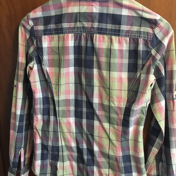 Tommy Hilfiger Plaid Blouse - Picture 4 of 6